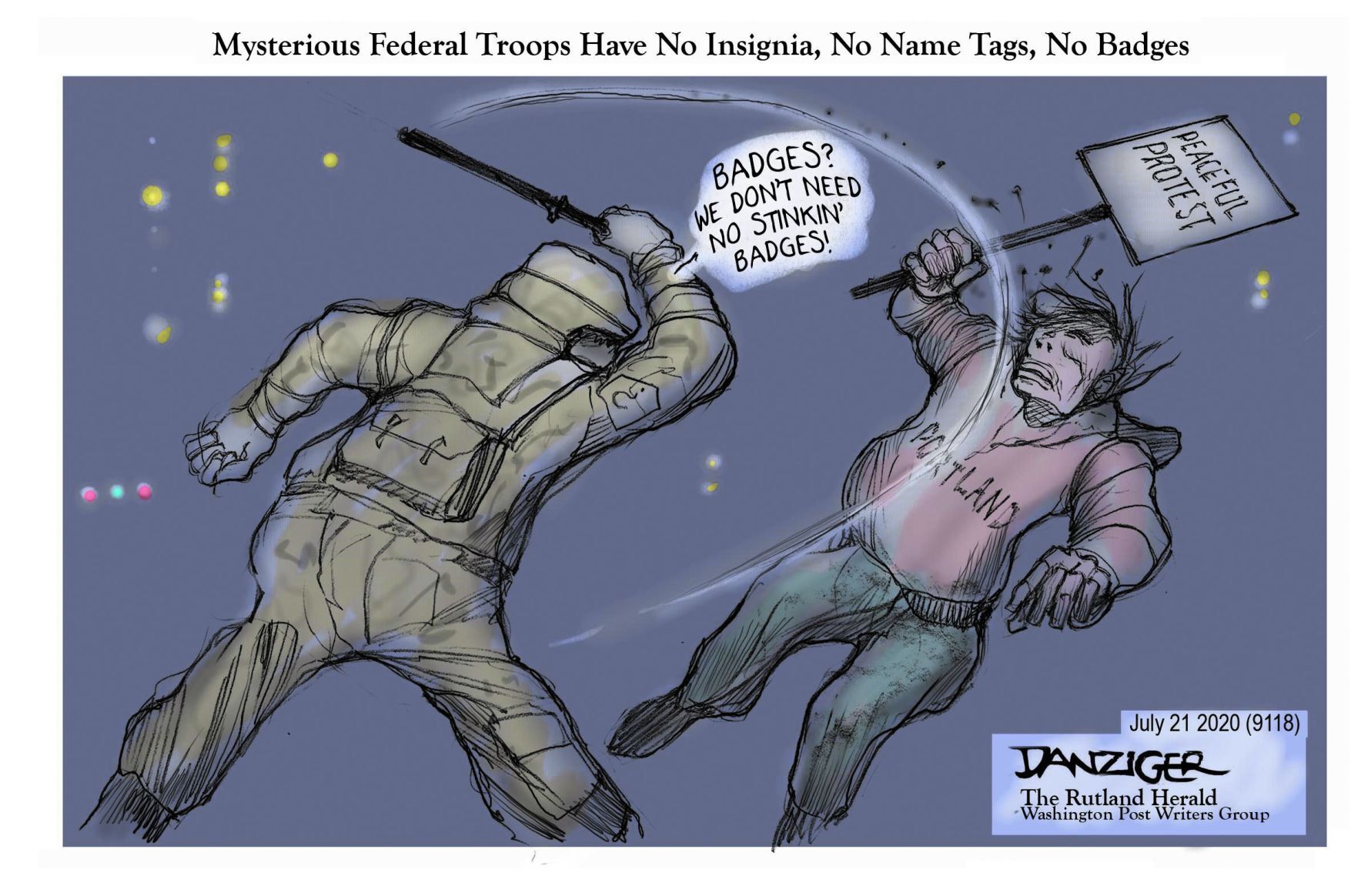 Jeff Danziger cartoon